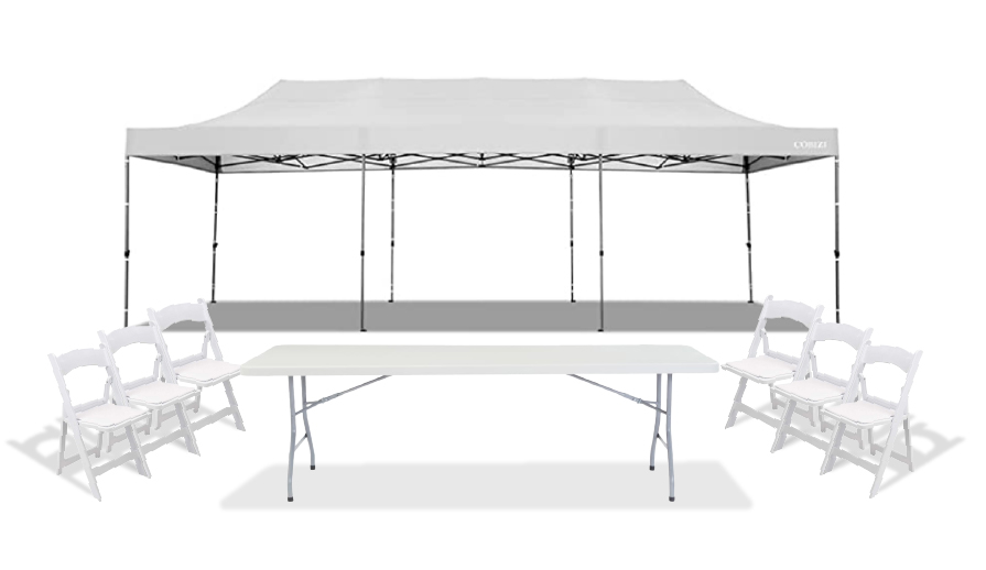 Bundle: Tent, Chairs, Table
